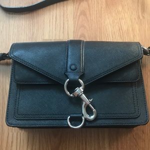 Rebecca Minkoff small crossbody- black- like new!